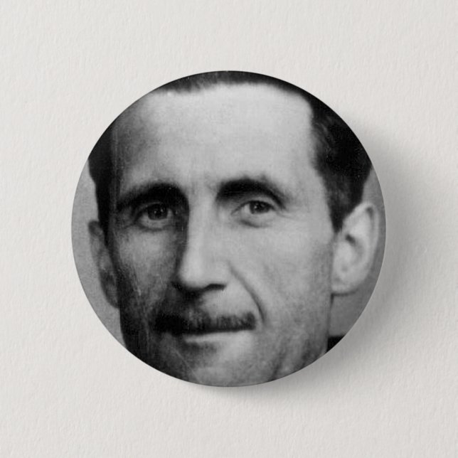 George orwell button (Vorderseite)