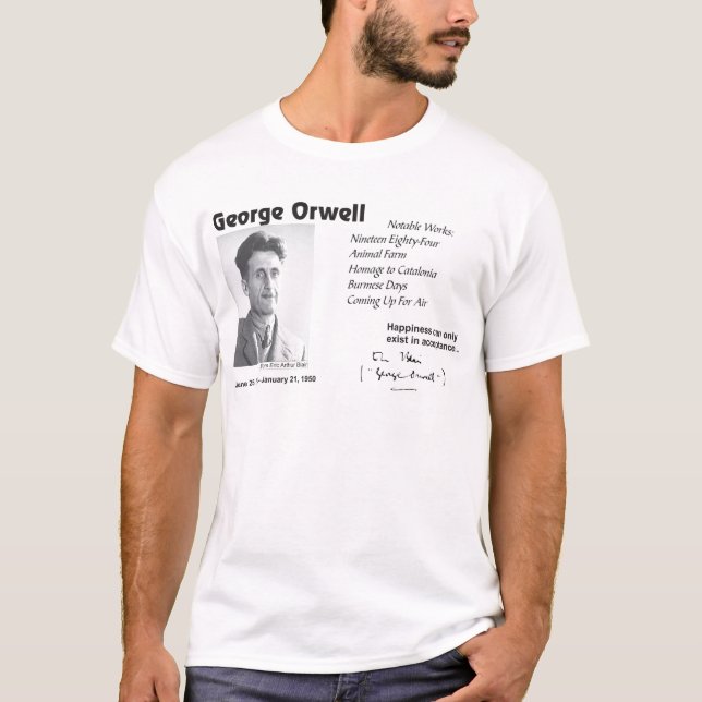 George Orwell T-Shirt (Vorderseite)