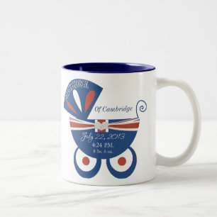 George-Prinz der Cambridge-Andenken-Tasse Zweifarbige Tasse