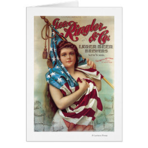 George Ringler & CO. Bierposter