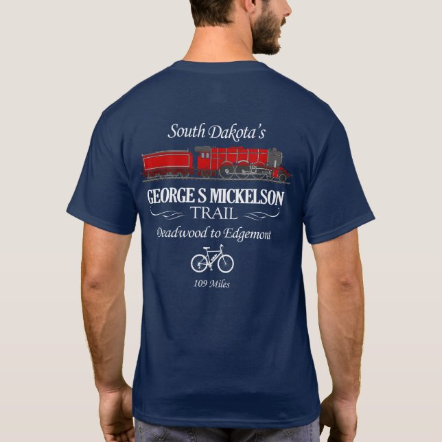 George S Mickelson Trail (RT2) T-Shirt (Rückseite)