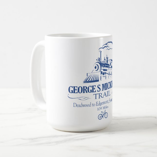 George S Mickelson Trail (RT) Kaffeetasse (Vorderseite Links)