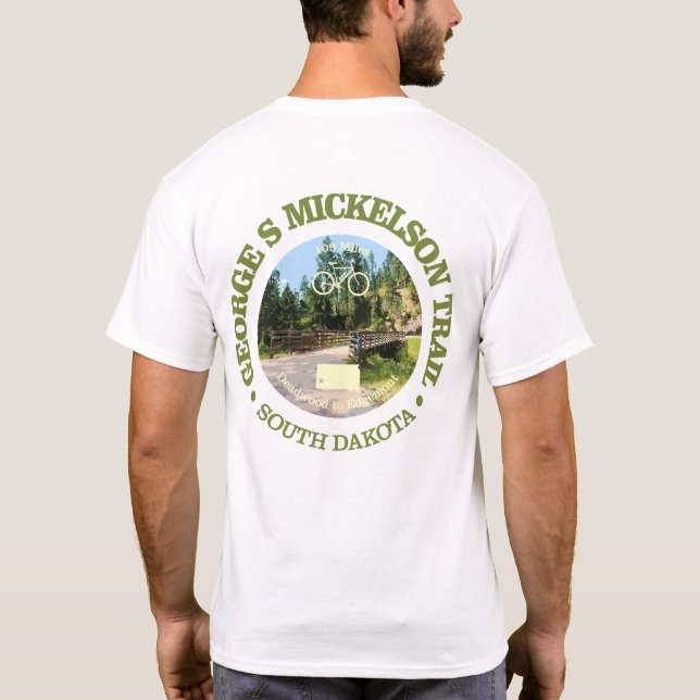 George S Mickelson Trail, South Dakota. T-Shirt (Rückseite)