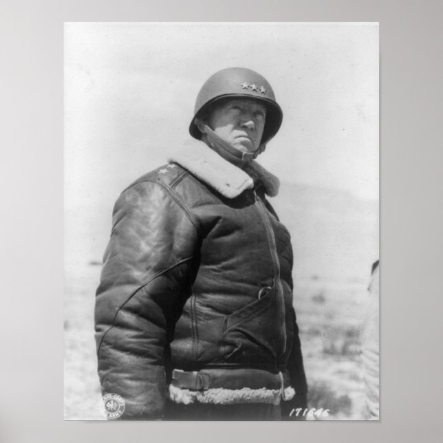 George S. Patton Poster (Vorne)