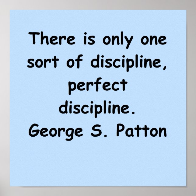 george s patton quote poster (Vorne)