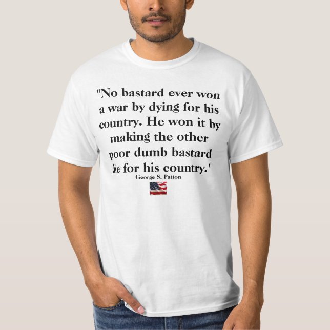 George S. Patton T-Shirt (Vorderseite)