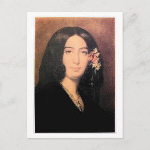George Sand von Charpentier Postkarte
