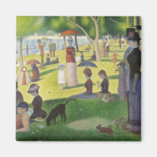 George Seurat Ein Sonntag auf La Grande Jatte Famo Magnet