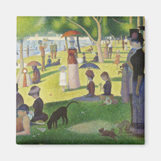 George Seurat Ein Sonntag auf La Grande Jatte Famo Magnet