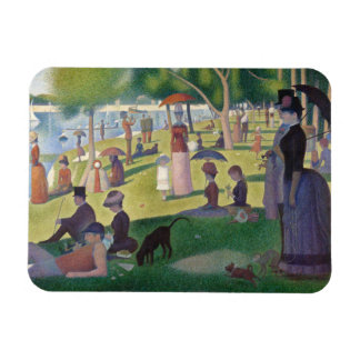 GEORGE SEURAT - Sonntagnachmittag 1884 Magnet
