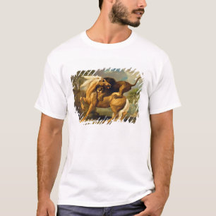 George Stubbs A Lion Attacking a Horse, c.1762 ( T-Shirt
