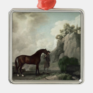 George Stubbs   Cato und Bräutigam Silbernes Ornament