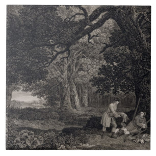 George Stubbs , das, die Platte 4, vorbei Fliese