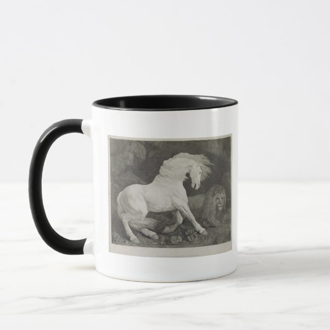 George Stubbs |, das ein Pferd durch einen Löwe Tasse (Links)