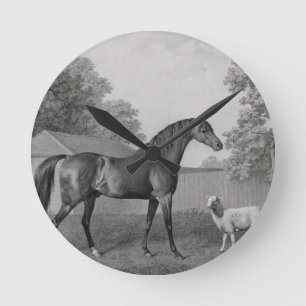 George Stubbs Dungannon, engraved by George Town Runde Wanduhr