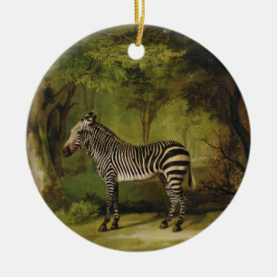 George Stubbs   ein Zebra, 1763 (Öl auf Leinwand) Keramikornament