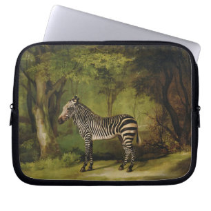 George Stubbs ein Zebra, 1763 (Öl auf Leinwand) Laptopschutzhülle