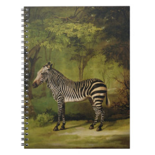 George Stubbs ein Zebra, 1763 (Öl auf Leinwand) Notizblock