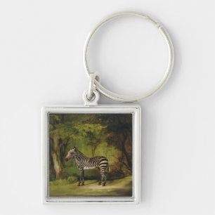George Stubbs   ein Zebra, 1763 (Öl auf Leinwand) Schlüsselanhänger