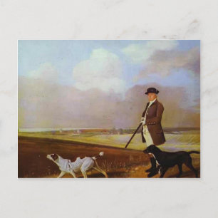 George Stubbs-John Nelthorpe Shooting with Dogs Postkarte