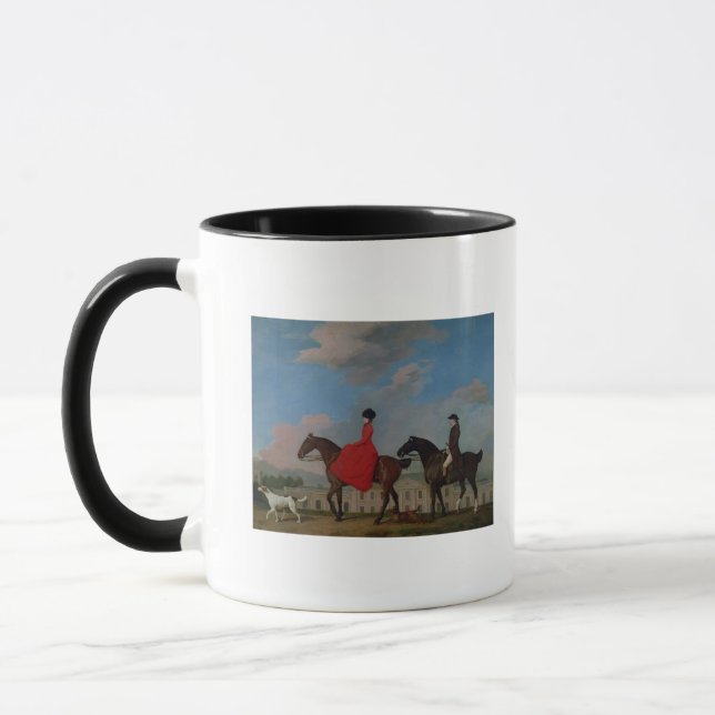 George Stubbs | John und Sophia Musterungen, die Tasse (Links)