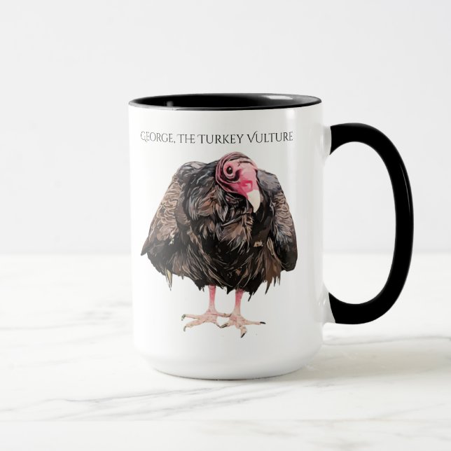 George the Turkey Vulture Mug Tasse (Rechts)