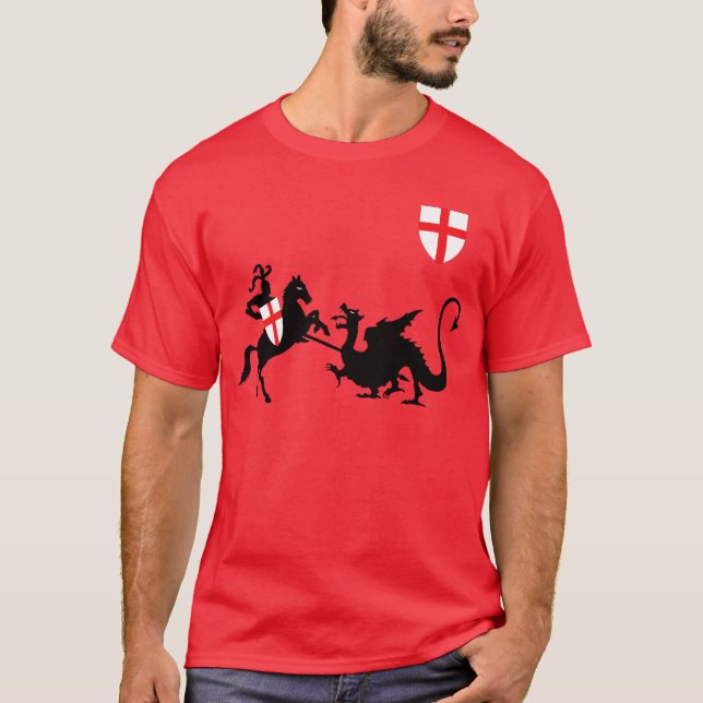 George und der Drache T-Shirt (Vorderseite)