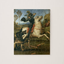 George und der Drache (von Raphael)