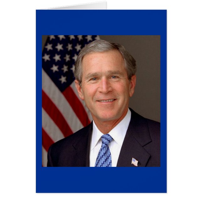 George W. Bush (Vorne)