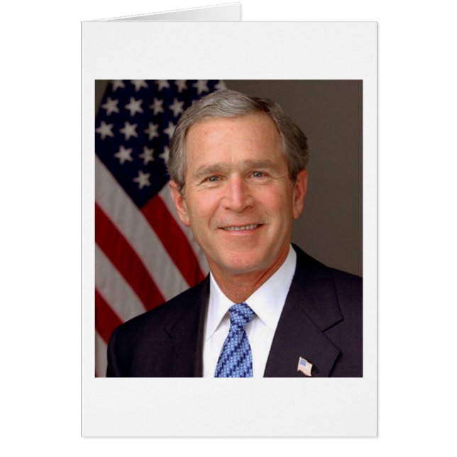 George W. Bush (Vorne)