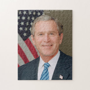 George W. Bush 43. Präsident der Vereinigten Staat Puzzle