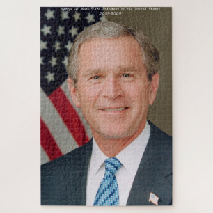 George W. Bush 43. Präsident der Vereinigten Staat Puzzle
