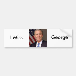 George W. Bush Autoaufkleber