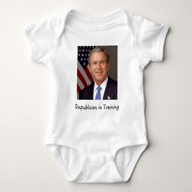 George W. Bush Baby Strampler (Vorderseite)