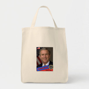 George W. Bush Baseballkarte Tragetasche