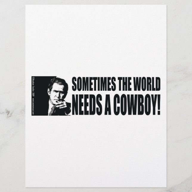 George W Bush Flyer (Vorne)