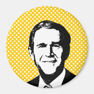 George W Bush Gear Magnet