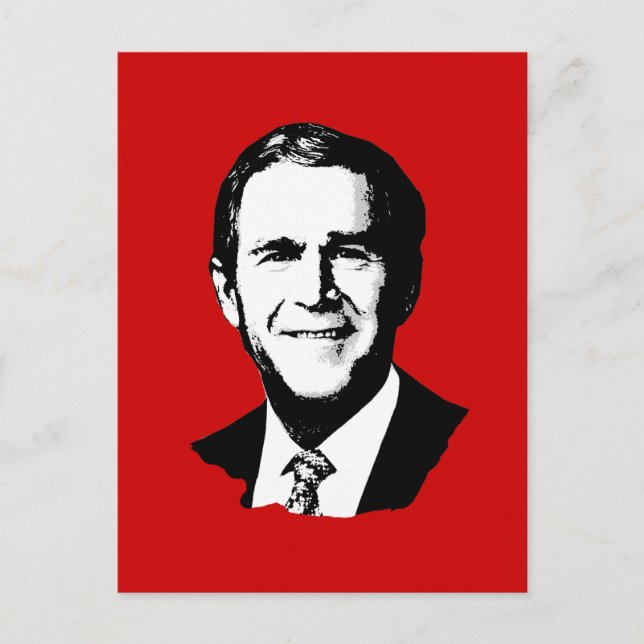 George W Bush Gear Postkarte (Vorderseite)