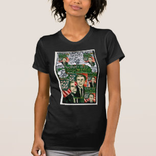 GEORGE W BUSH GEWOLLT COLLAGE T-Shirt