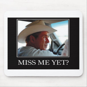 George W Bush - Hoffnung und Wandel Mousepad