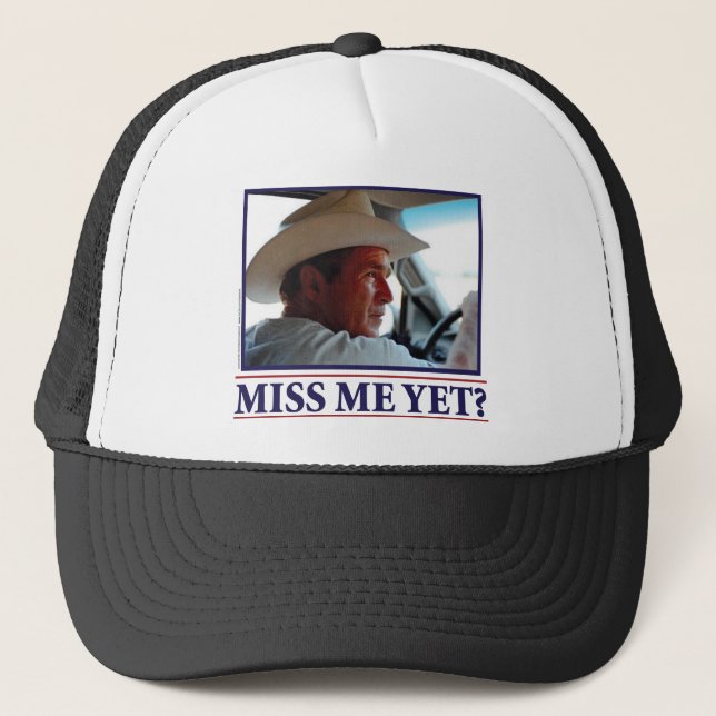 George W Bush Miss Me Truckerkappe (Vorderseite)