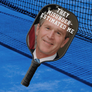 George W Bush Pickleball Schläger