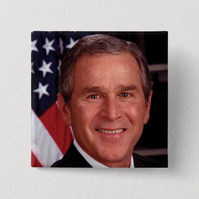 George W Bush Pinback Button (Vorderseite)