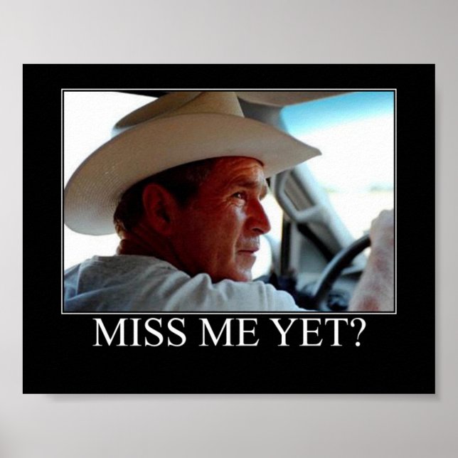 George W. Bush Poster (Vorne)