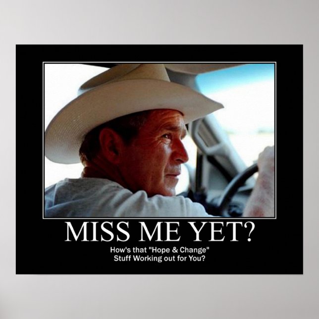 George W. Bush Poster (Vorne)