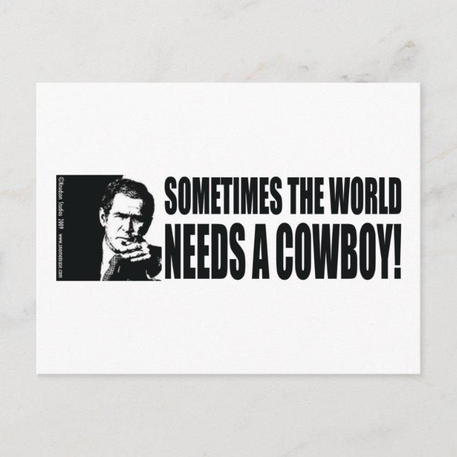 George W Bush Postkarte (Vorderseite)