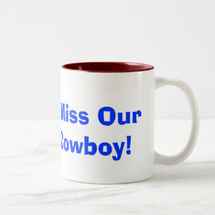 George W. Bush Zweifarbige Tasse