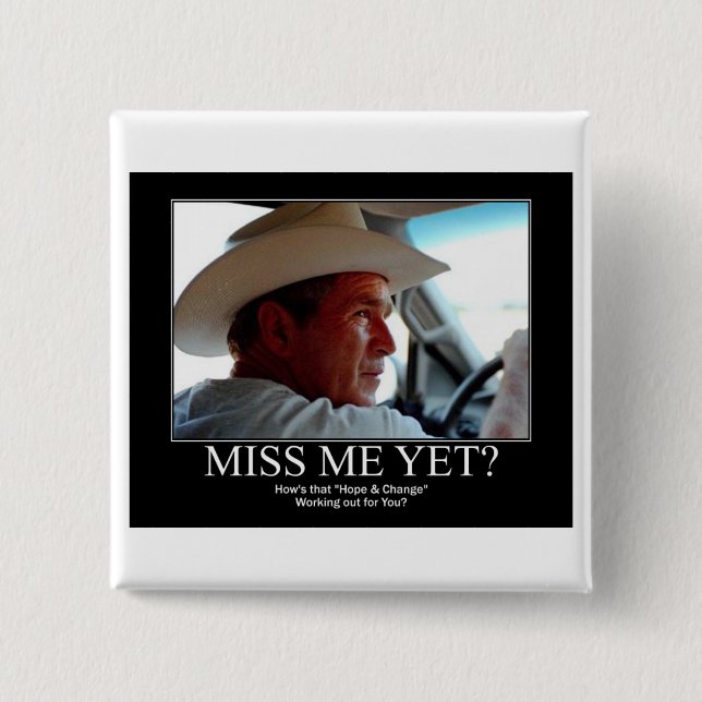 GEORGE-W-HOPE BUTTON (Vorderseite)