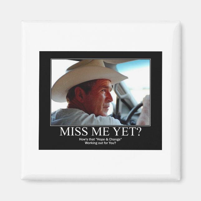 GEORGE-W-HOPE MAGNET (Vorne)