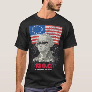 George Washington 13 Kolonien Gründungsvater T-Shirt